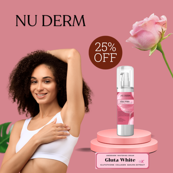 Nu Derm Gluta White underarm whitening cream