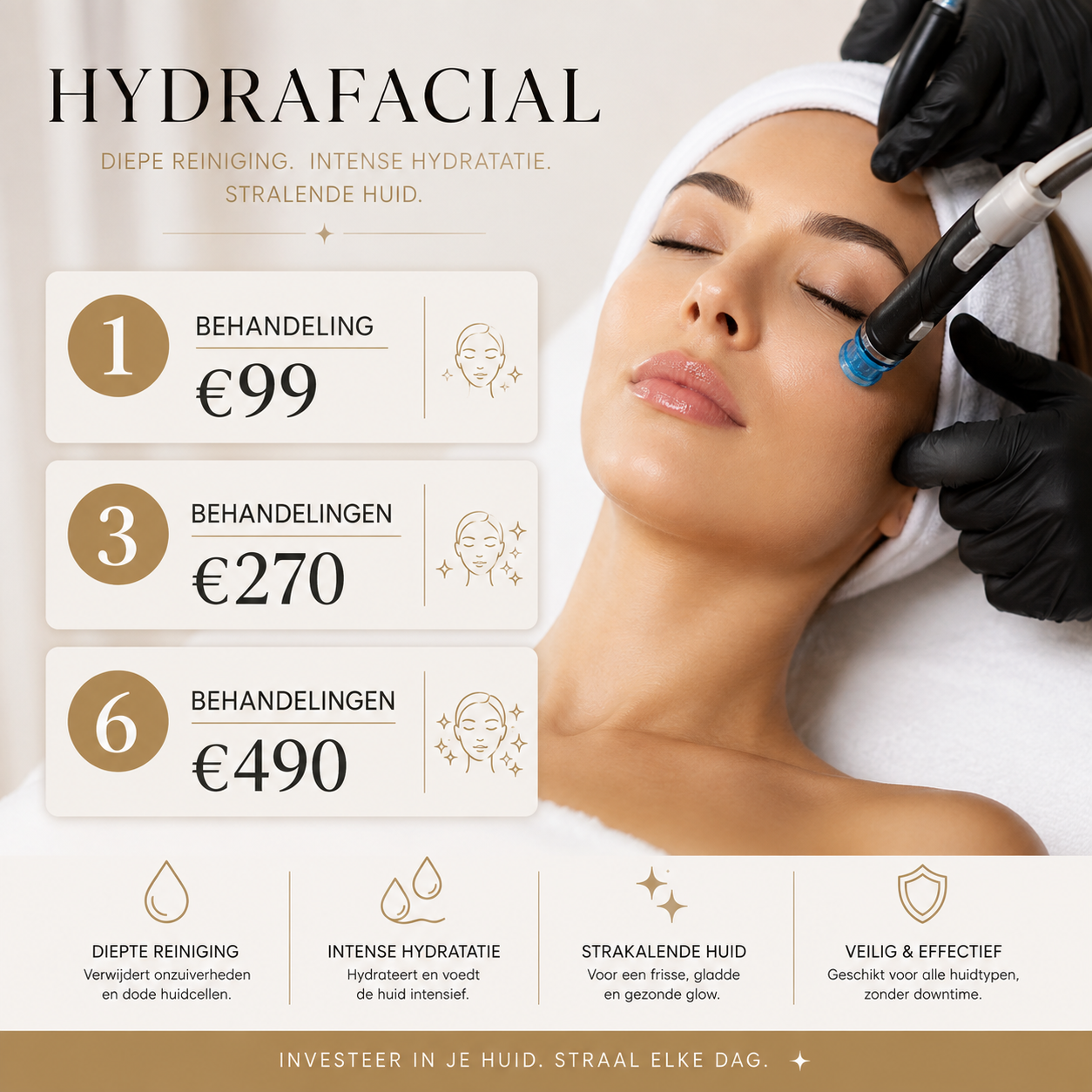 HydraFacial behandeling Amsterdam Skin Care